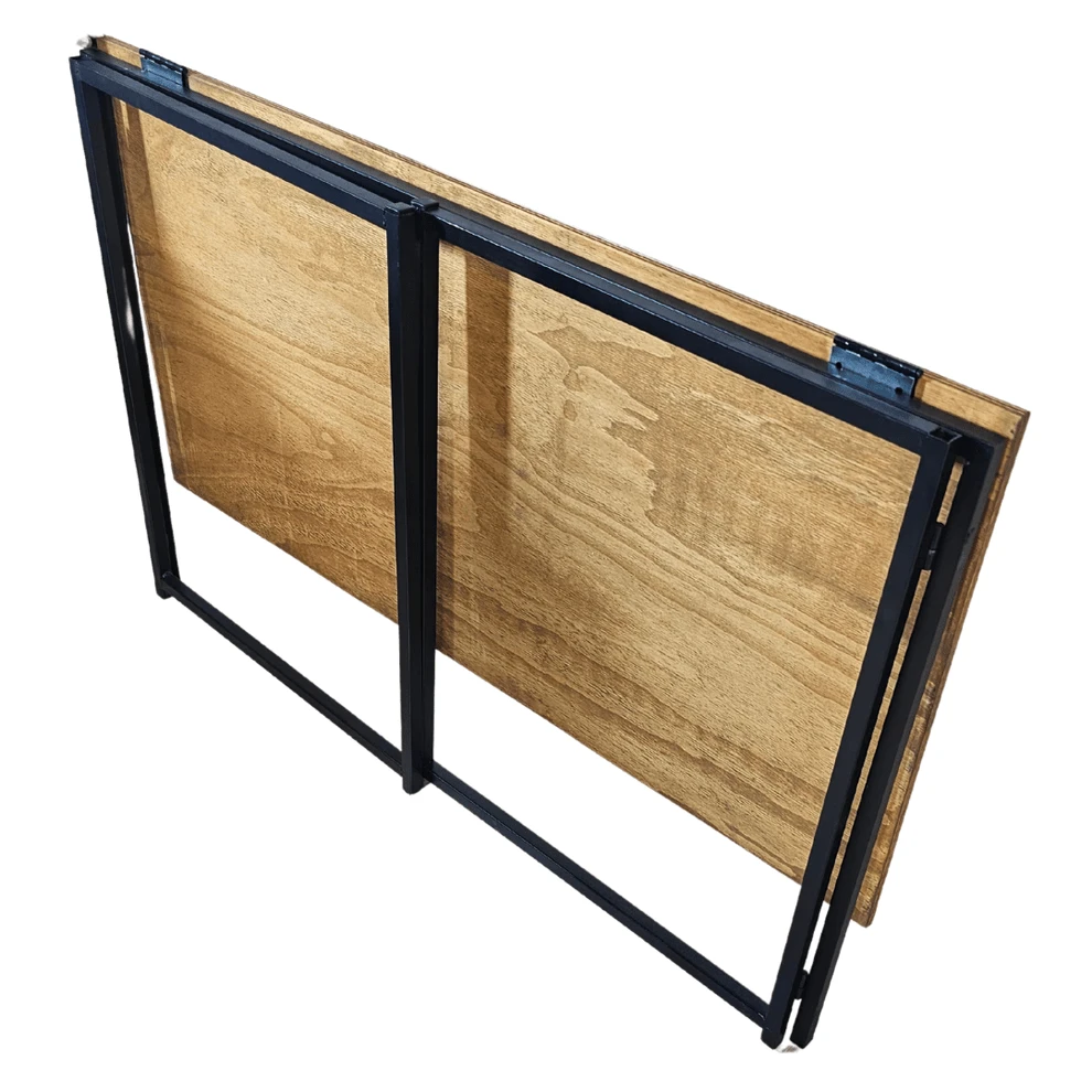 Mesa Dobrável Estilo Industrial Ônix - 2