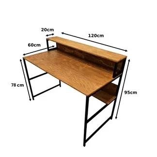 Mesa Escrivaninha Industrial Arturo - 6