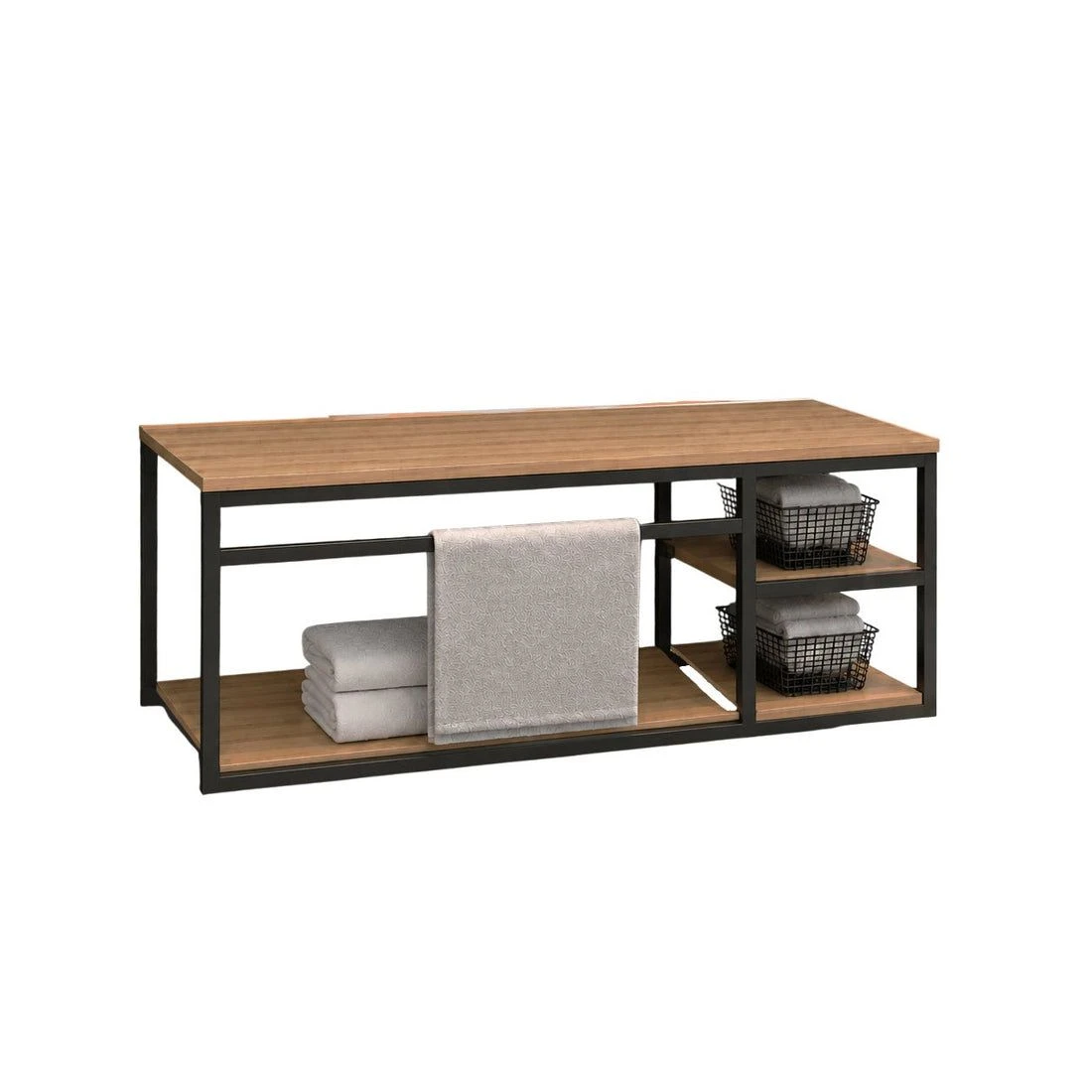Gabinete para Banheiro Estilo Industrial Lux - 2