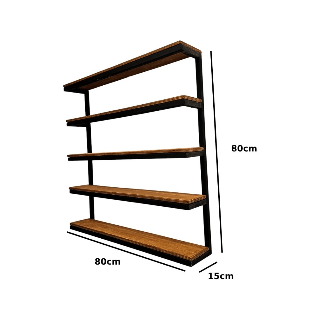 Nicho Organizador Industrial Savvy para Sala, Banheiro e Escritório - 3
