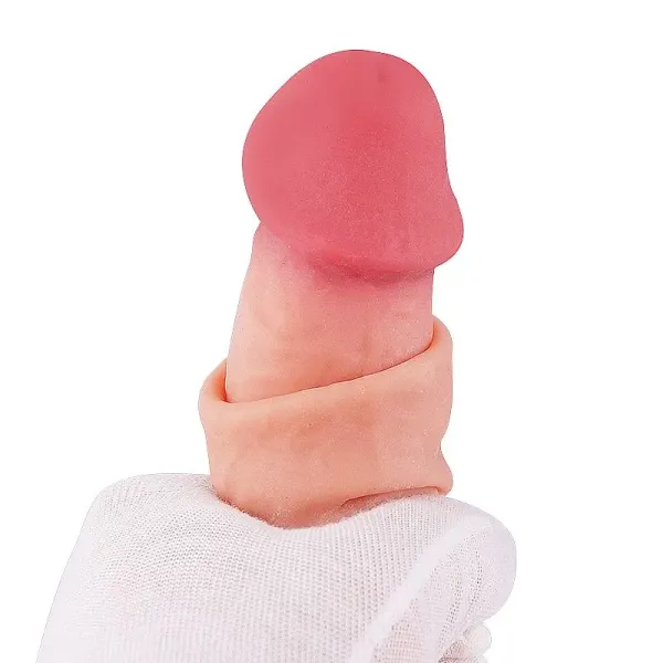Dildo Super Realístico Dupla Camada - Ventosa Removível - 22,0 X 4,0 cm (7975) - imagem 4