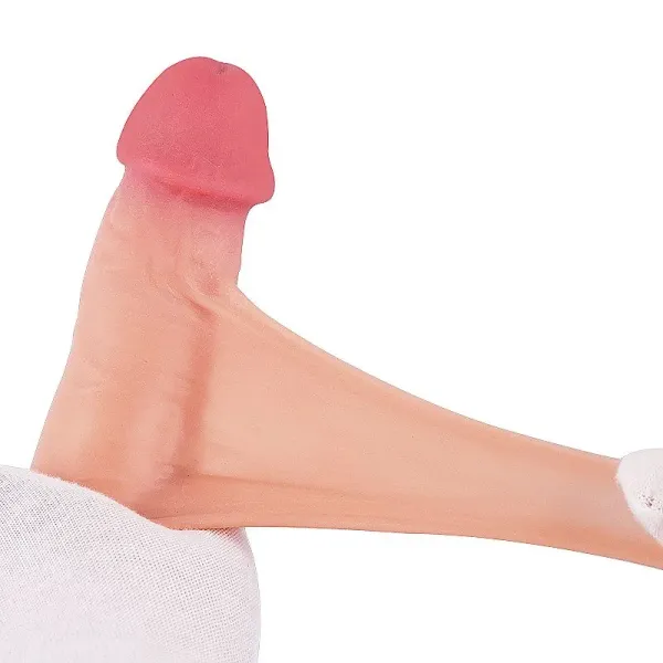 Dildo Super Realístico Dupla Camada - Ventosa Removível - 22,0 X 4,0 cm (7975) - imagem 3