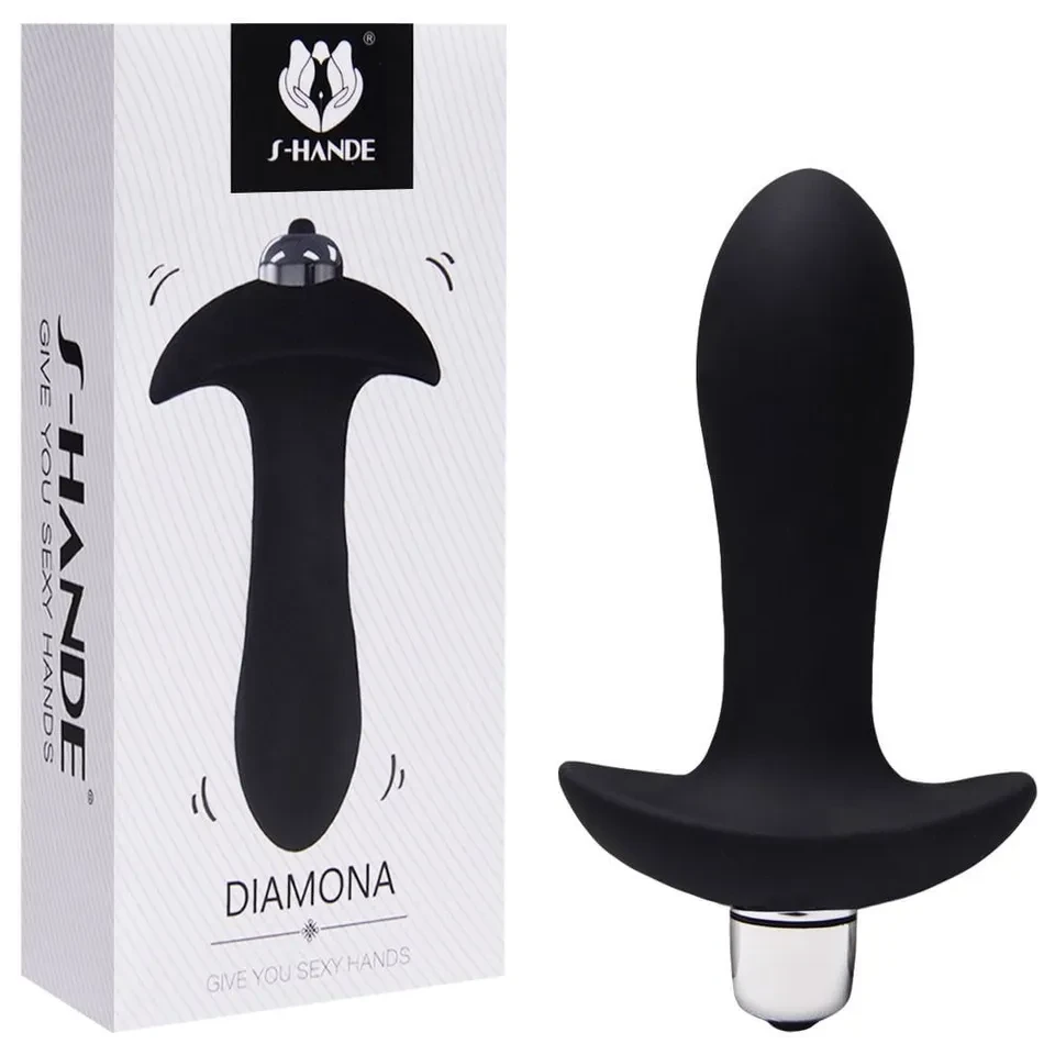 Plug Anal Com Víbrio - Preto - 1