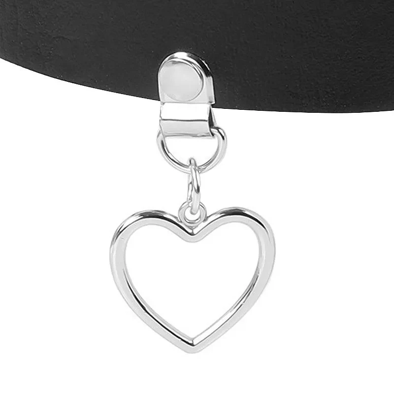 Coleira Bondage com Pingente de Coração 2 (9478) - 2