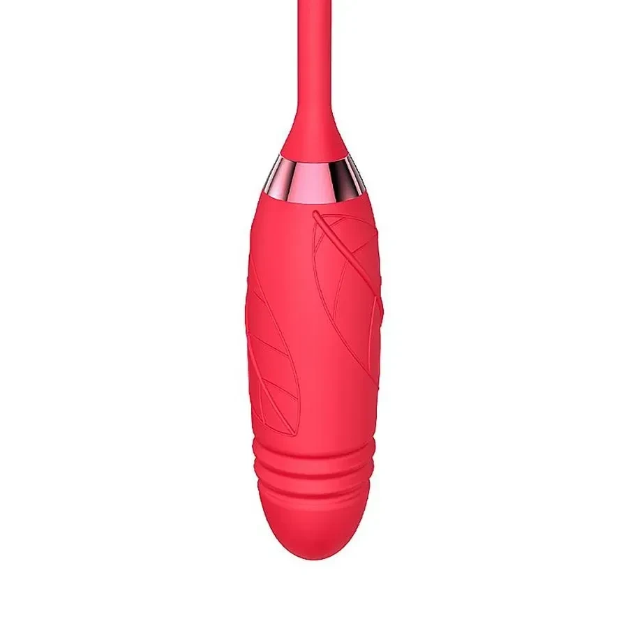 Vibrador Sophie 2 em 1 - Vermelho  - 5