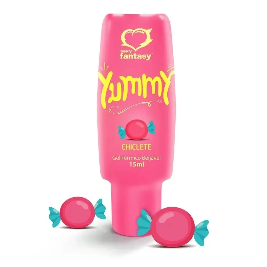 Yummy Gel Comestível - Chiclete - 1