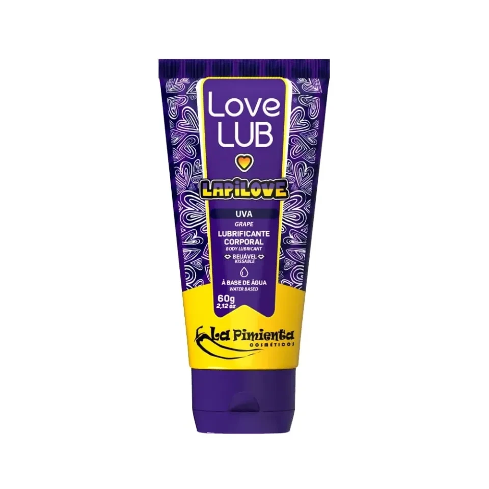 Lapilove Lubrificante Beijável - Uva  - 1