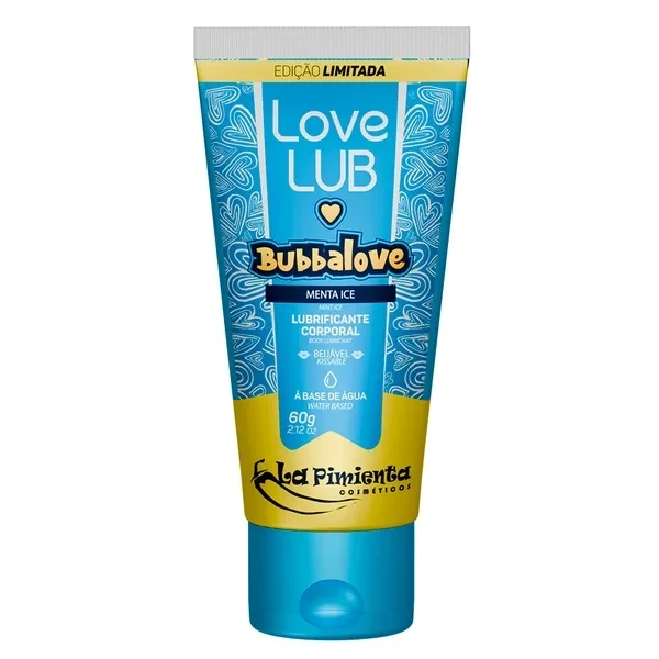 Bubbalove Lubrificante Beijável - Menta Ice  - 1