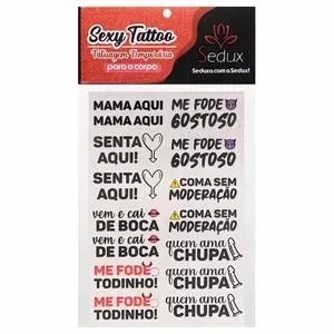 Tatuagem Temporária | CADA FRASE - 1