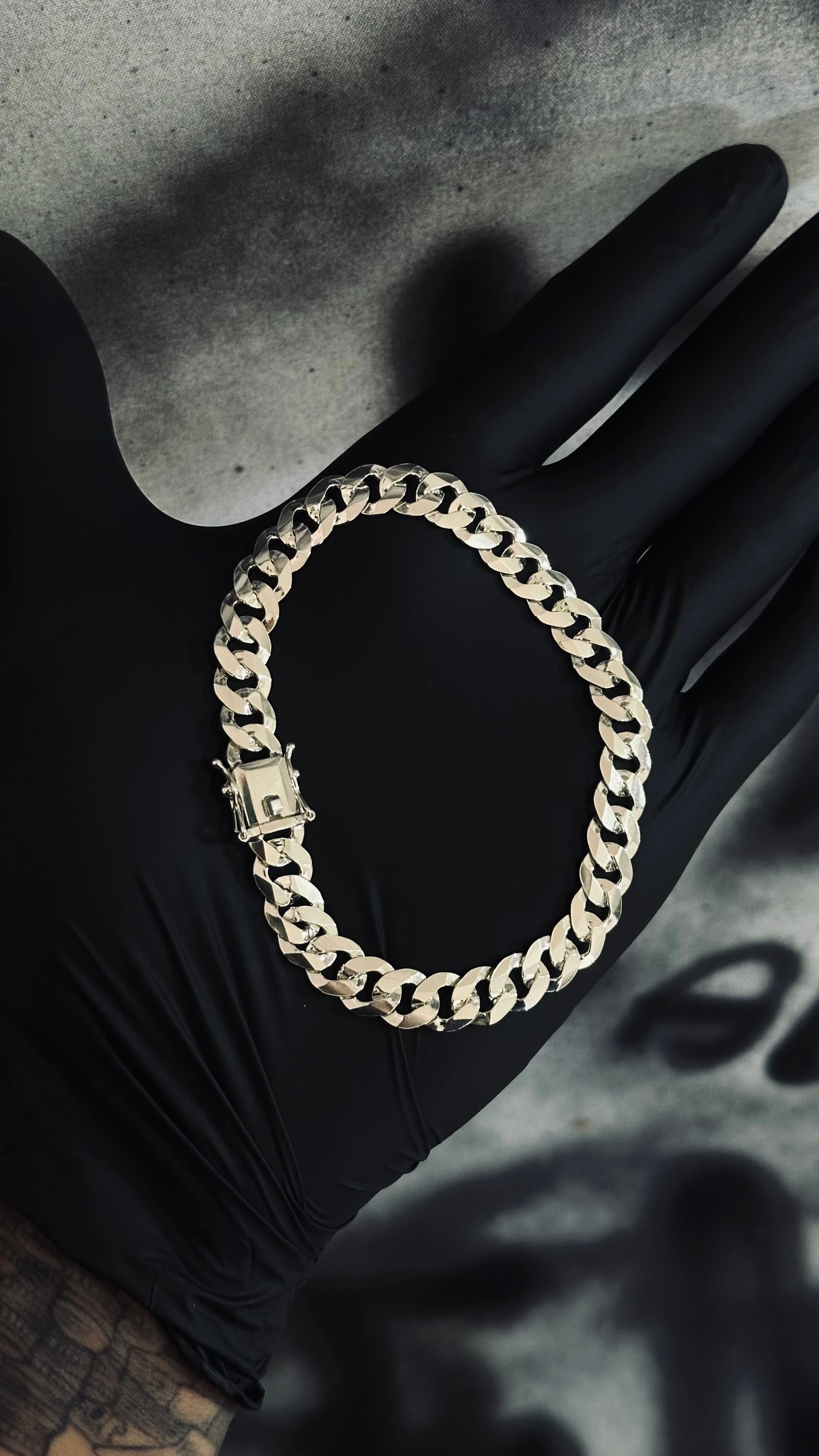 Pulseira Grumet 8mm 21cm - Fecho gaveta  - 2