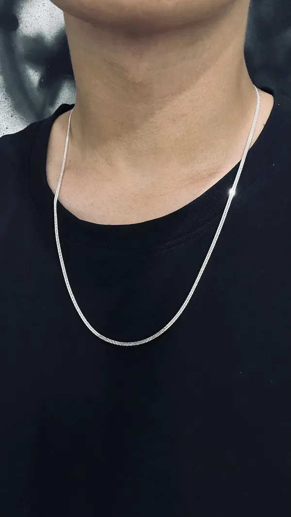 Corrente Elo Duplo 2mm 60cm