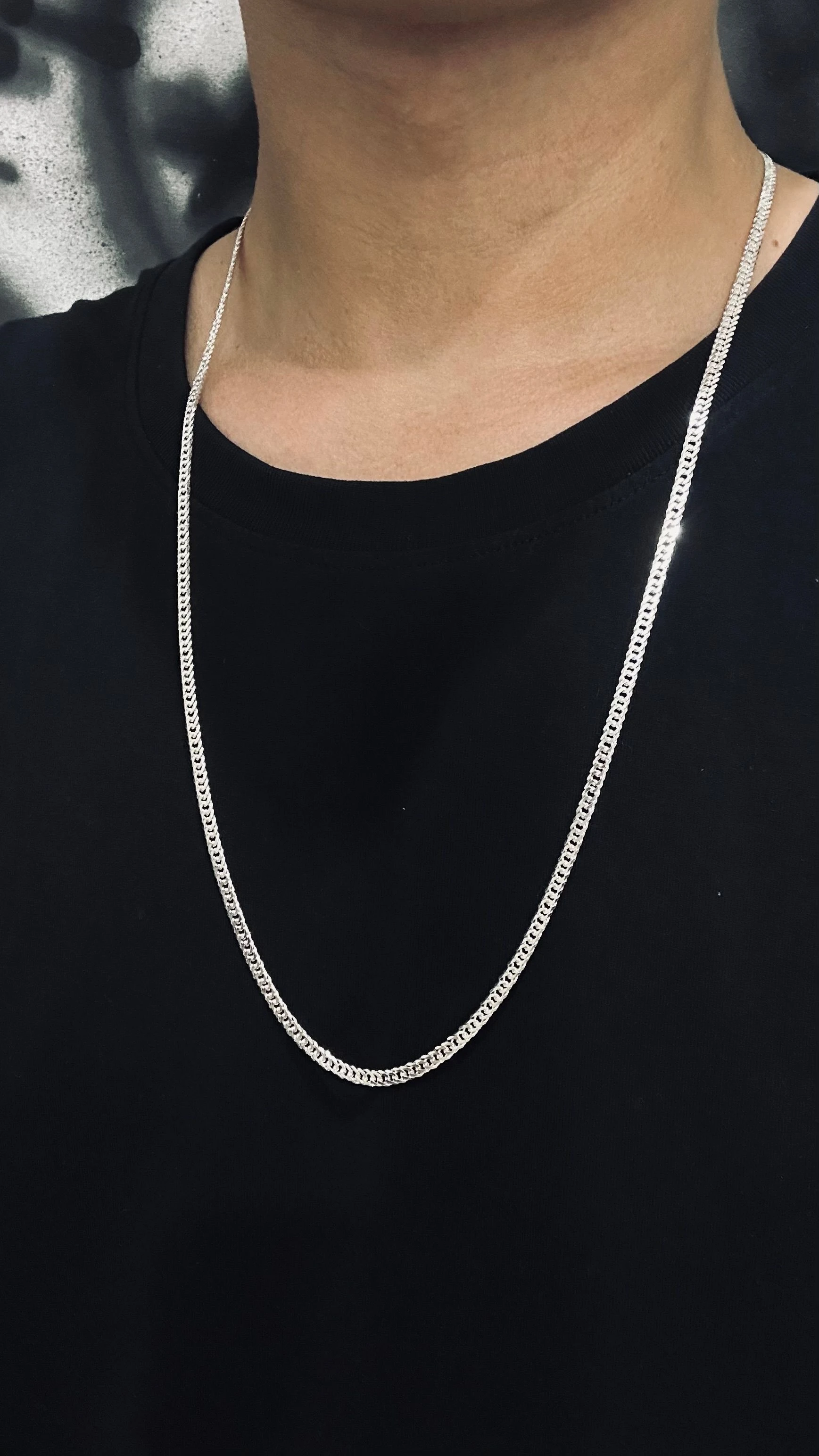 Corrente Elo Duplo 3mm 70cm - 1