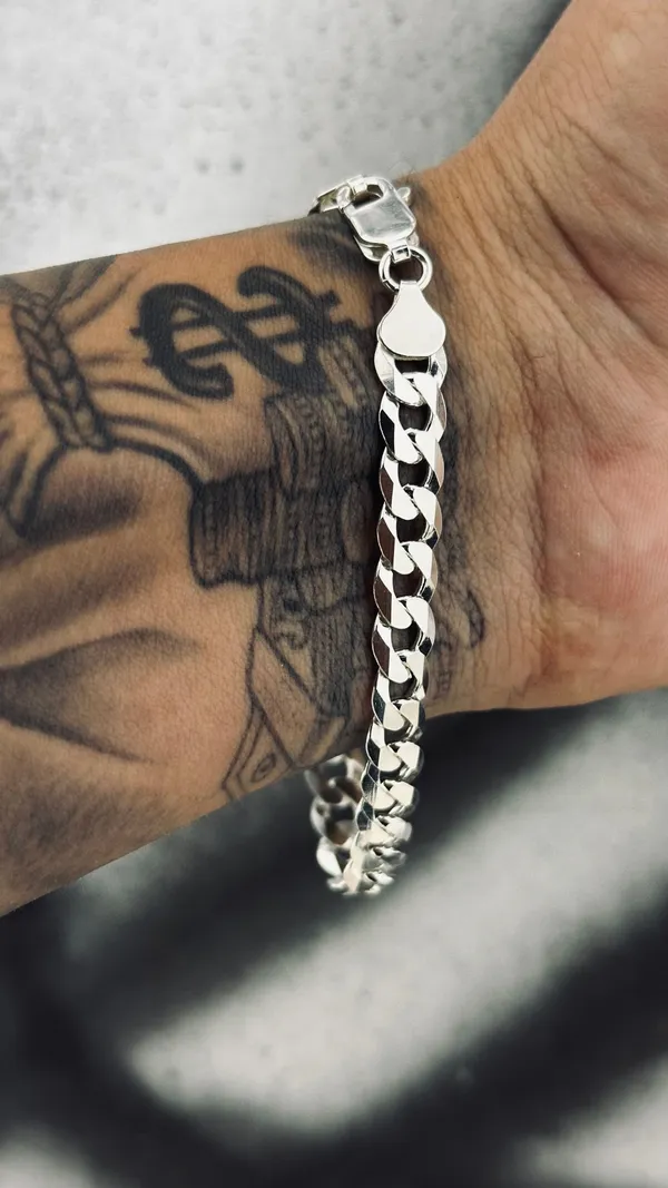 Pulseira Grumet 8mm 21cm