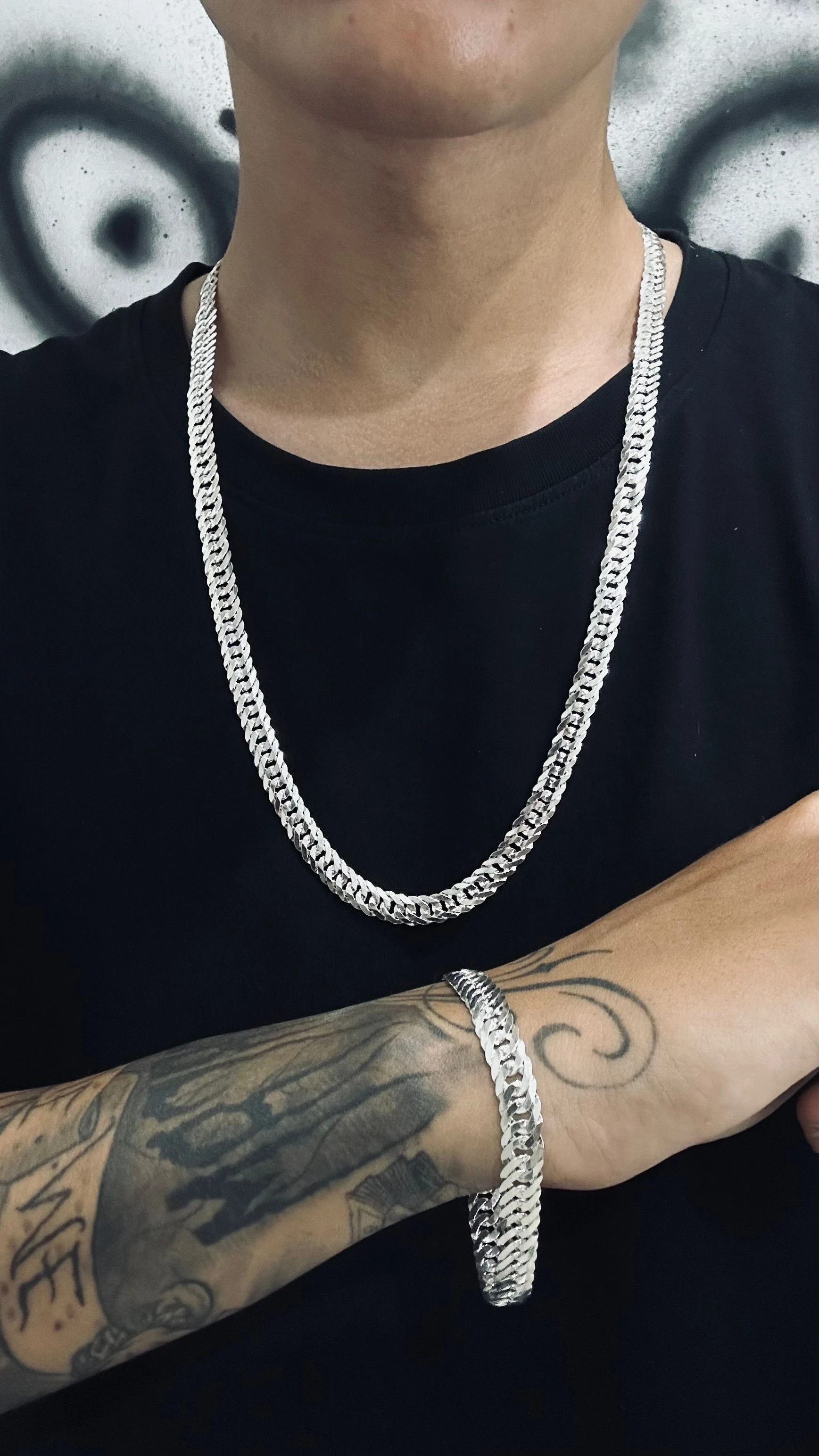 Conjunto Elo Duplo 8mm 70cm - 1