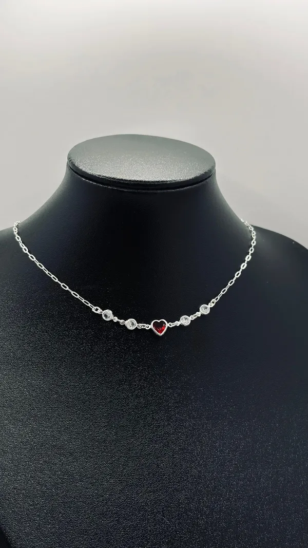 Choker Corações 