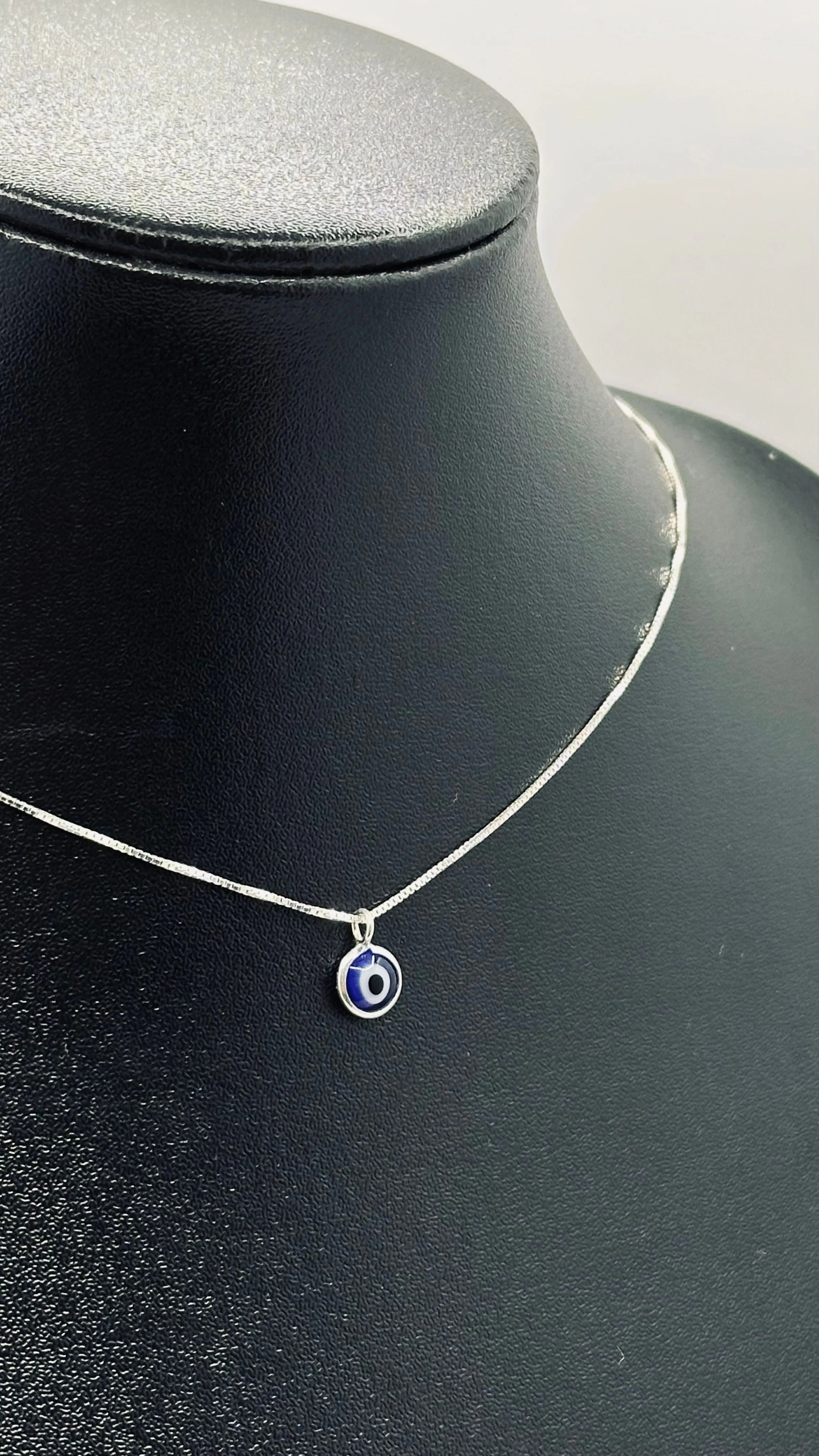 Colar Olho Grego Azul Royal  - 2