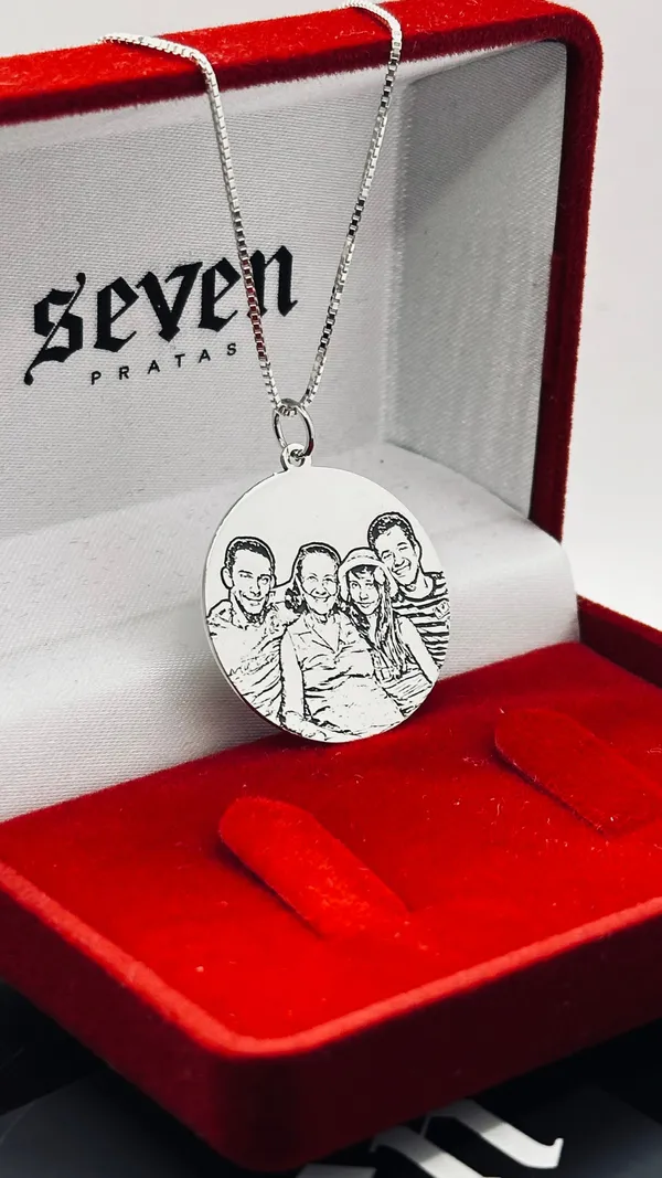 Colar Personalizado Com Foto 