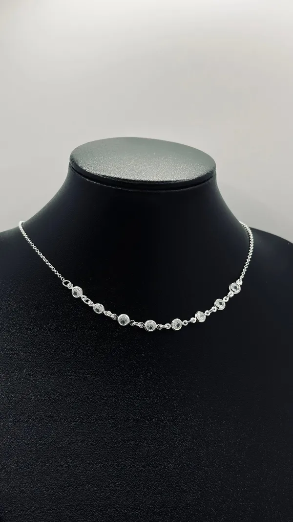 Choker Zircônia Cristal  