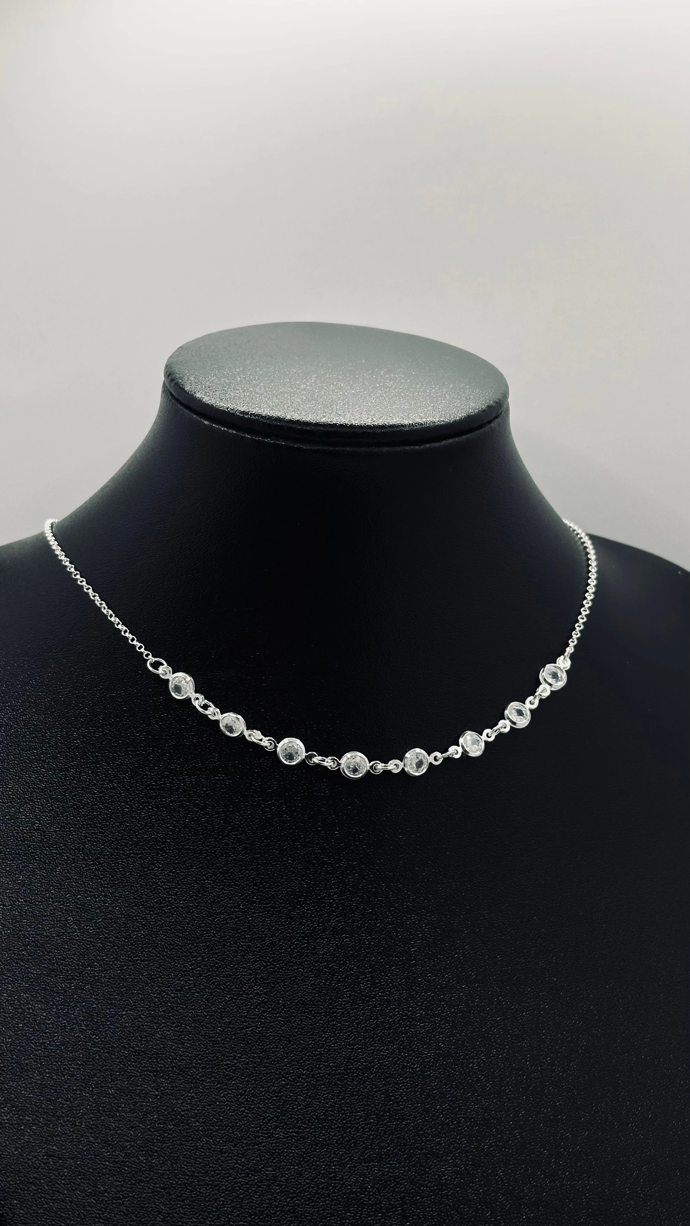 Choker Zircônia Cristal   - 1