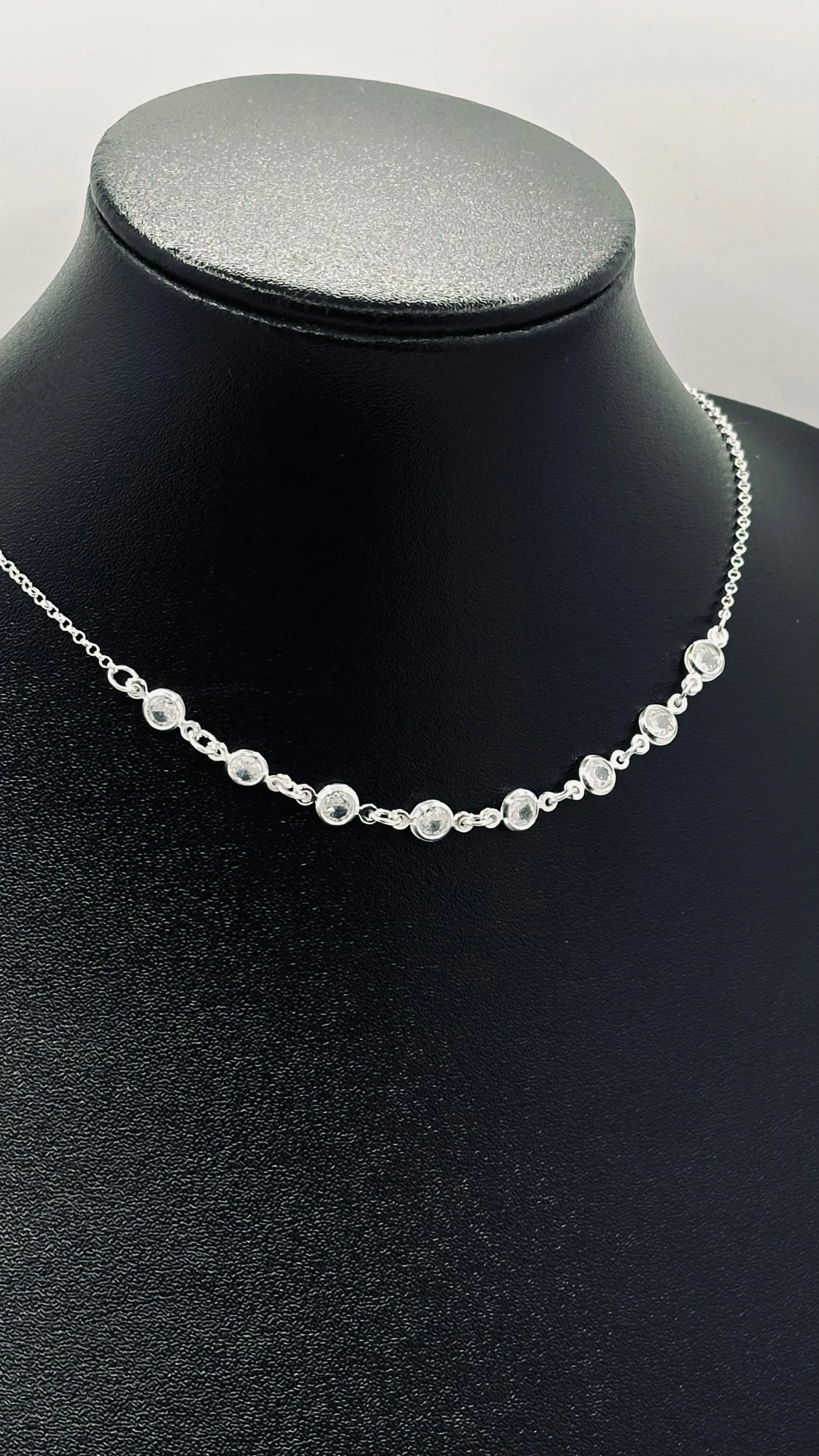 Choker Zircônia Cristal   - 2