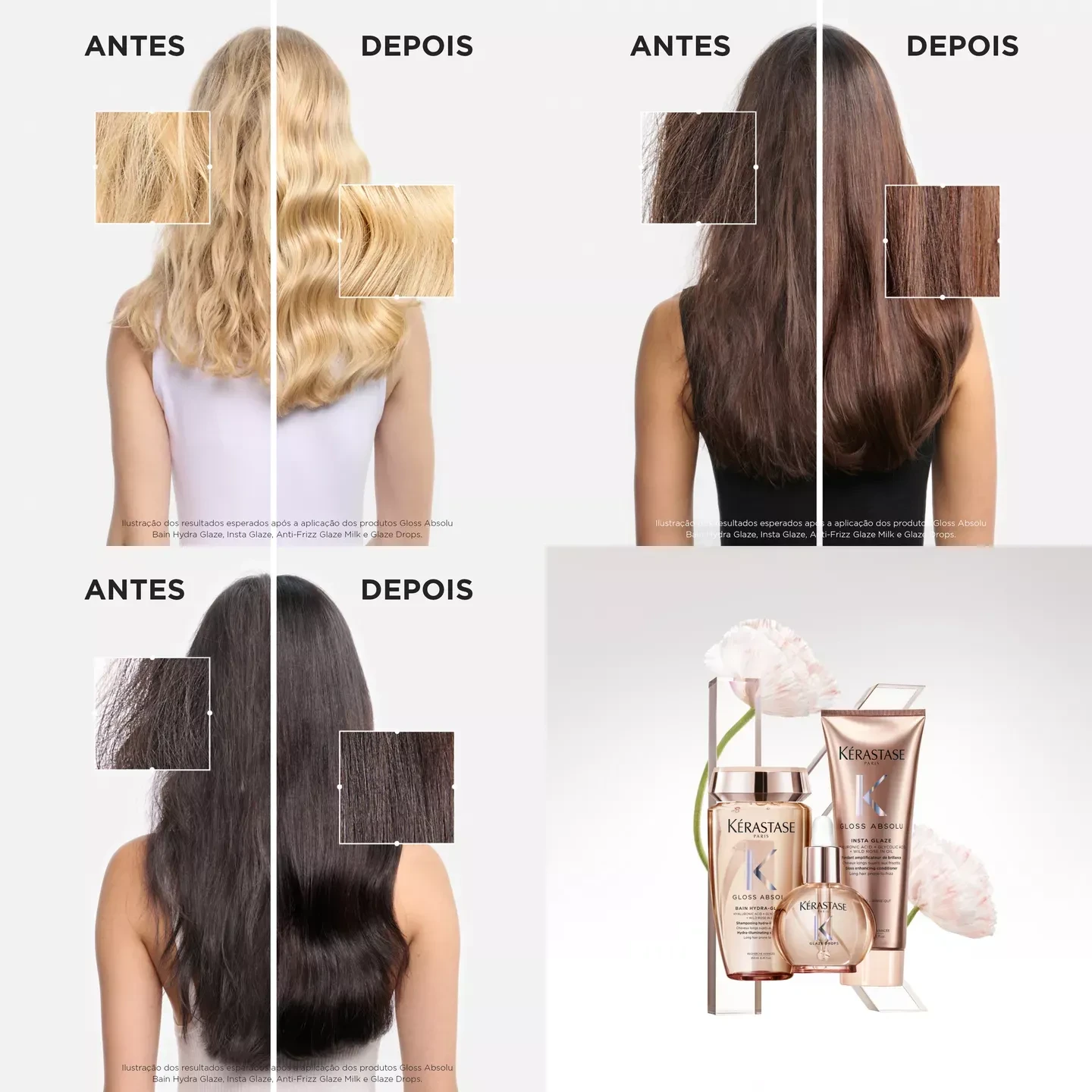 Shampoo Kérastase Gloss Absolu Bain Hydra-Glaze - 4