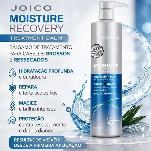 Joico Moisture Recovery Treatment Balm - 4