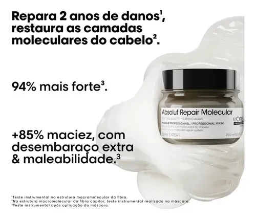 máscara capilar Absolut Repair Molecular - 1