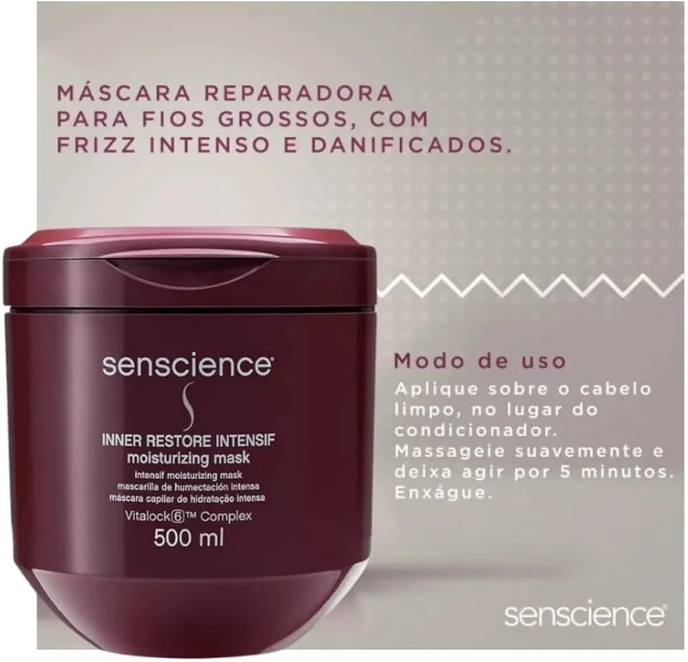Máscara capilar Senscience Inner Restore Intensif - 2