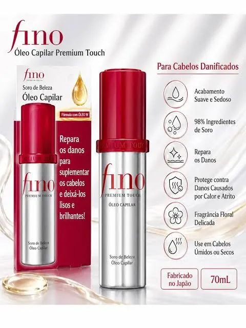 Óleo Fino Premium Touch Hair Oil - imagem 2