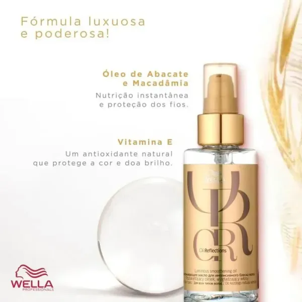Óleo Wella Professionals Oil Reflections, um óleo capilar multifuncional  - imagem 1