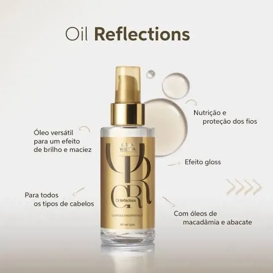Óleo Wella Professionals Oil Reflections, um óleo capilar multifuncional  - imagem 3