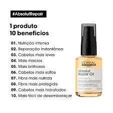 Óleo L'Oréal Professionnel Absolut Repair Oil - imagem 2