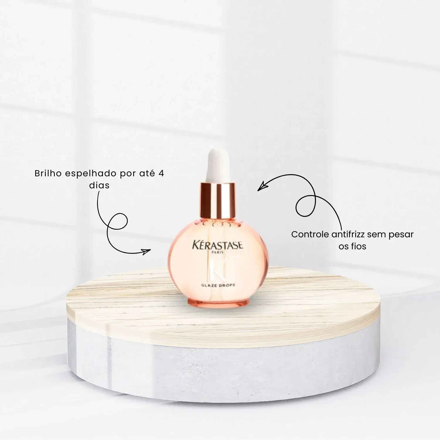 Óleo finalizador Kérastase Gloss Absolu Glaze Drops - 1