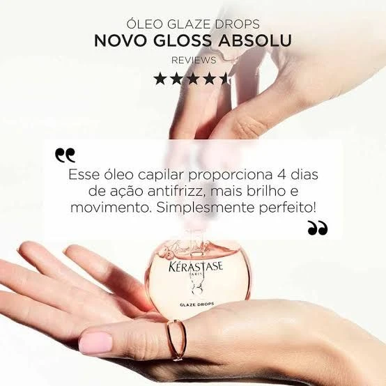 Óleo finalizador Kérastase Gloss Absolu Glaze Drops - 4