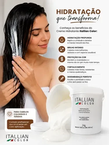 Máscara Hidratação Itallian Color Professional - 2