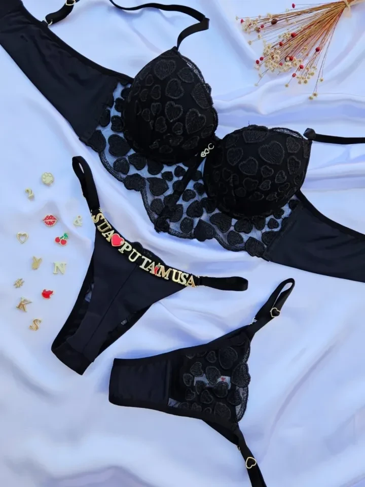 Lingerie com bojo personalizável  - 4