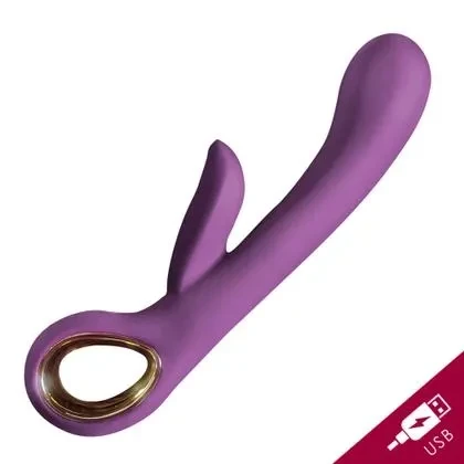 Vibrador com estimulador de clitóris  - 2