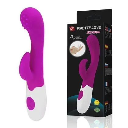 Vibrador e estimulador de ponto G a pilha 
