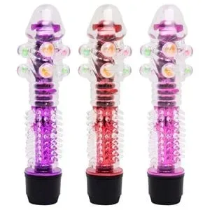 Vibrador Personal com capa peniana texturizada não acompanha pilha 