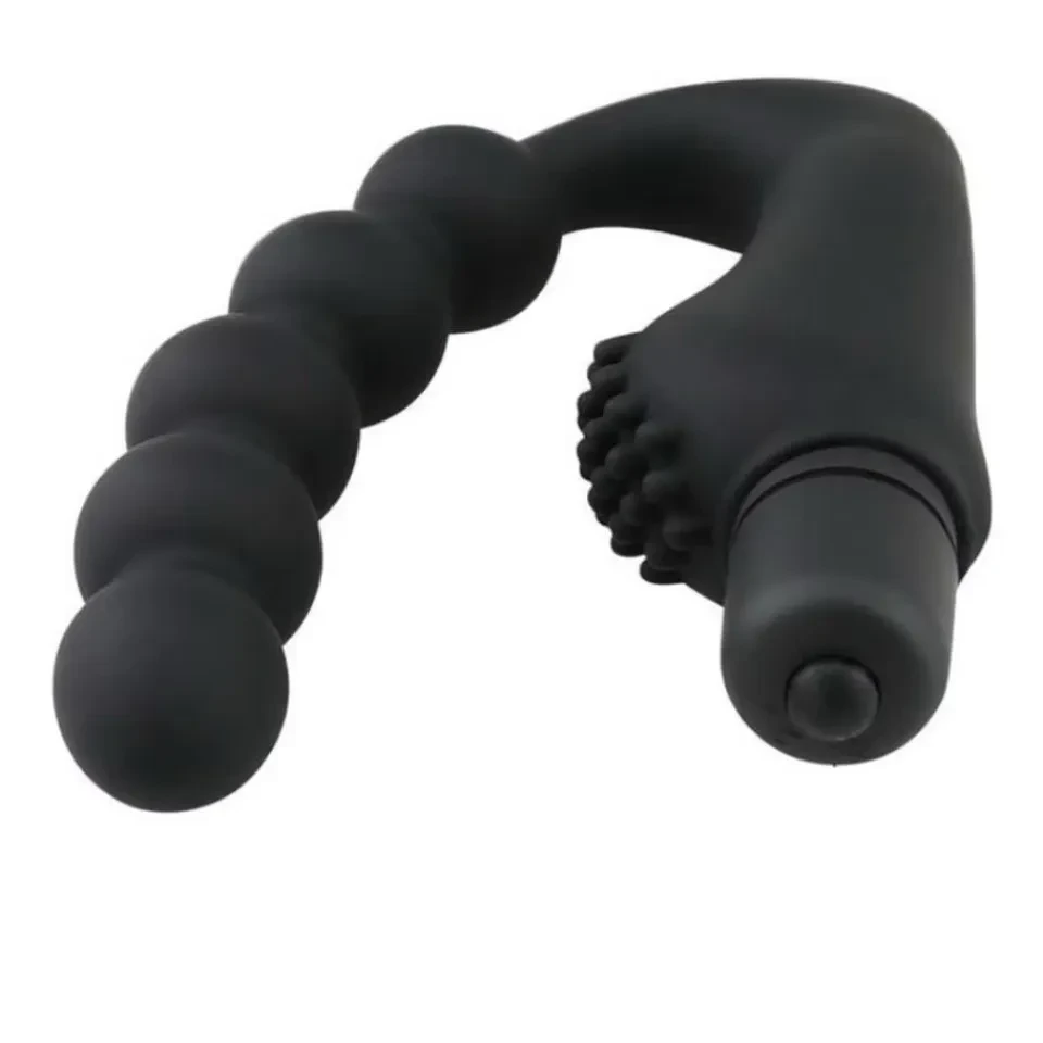 Estimulador de próstata plug anal escalonado vibratório  - 4