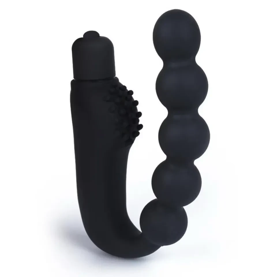 Estimulador de próstata plug anal escalonado vibratório  - 3
