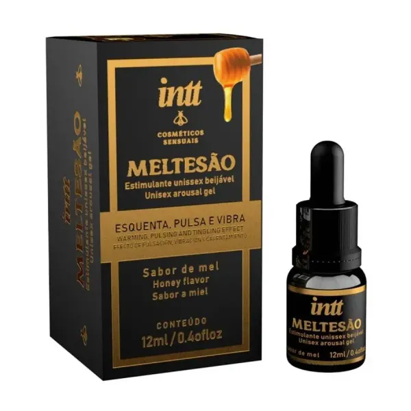 Meltesão estimulante unissex beijável esquenta, pulsa e vibra 