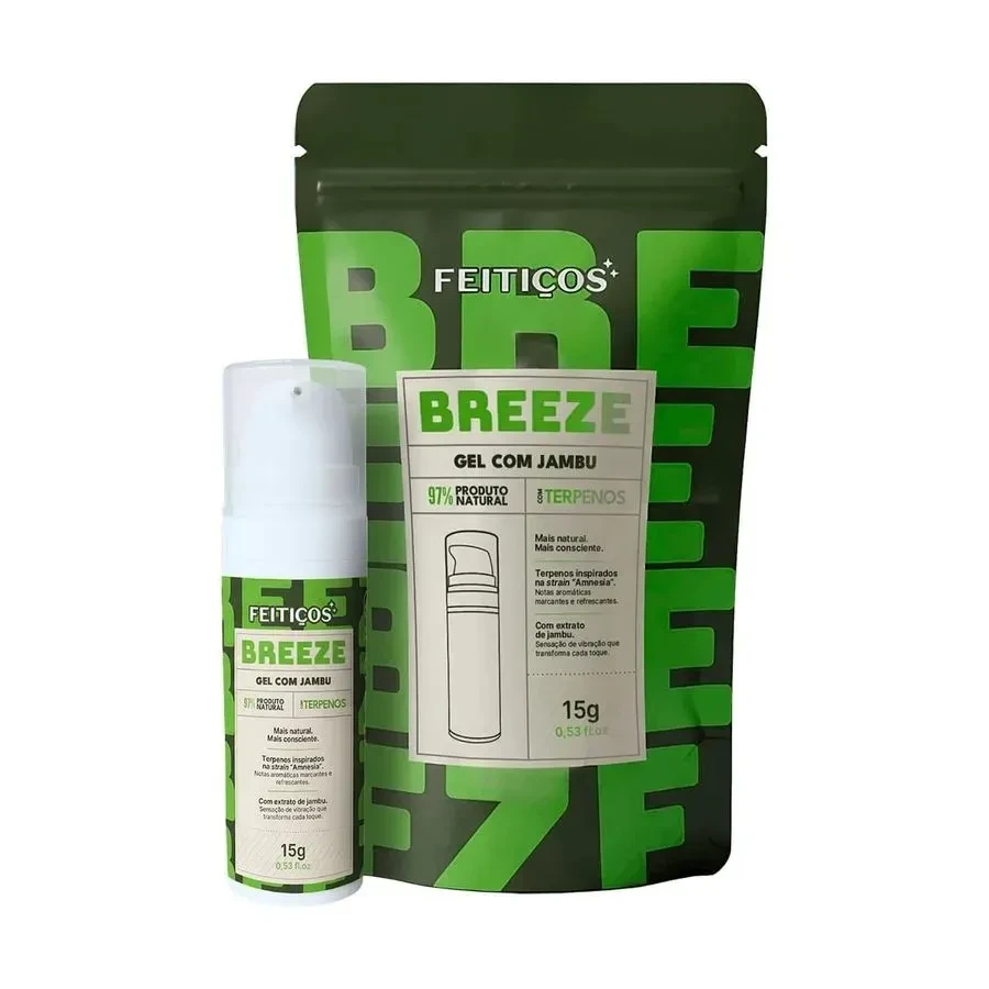 Breeze excitante em gel com jambu e terpenos 15g - 1