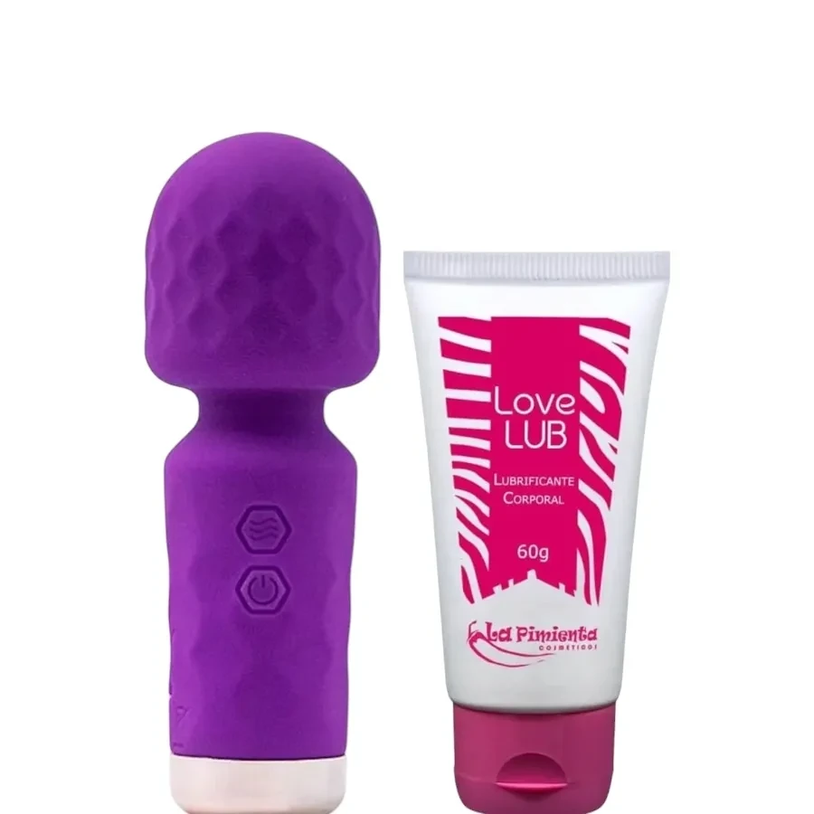 Kit promocional Mini varinha + Lubrificante Neutro - 1