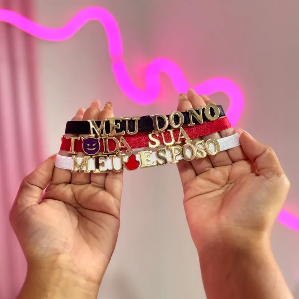 Gargantilha Personalizada (letras vendidas separadamente) - 1