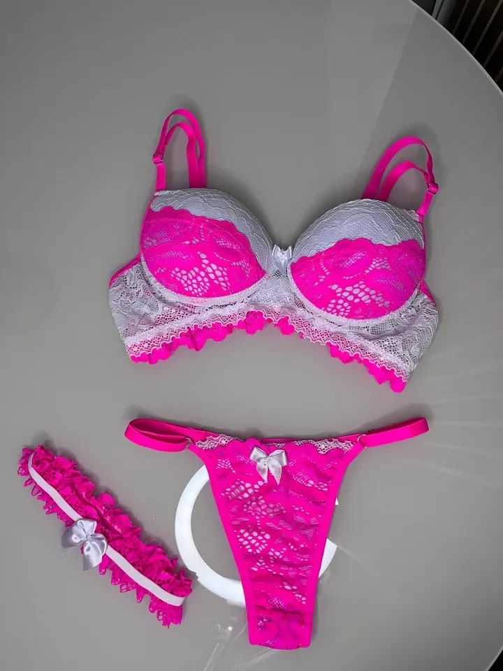 Lingerie Pink com bojo - 1