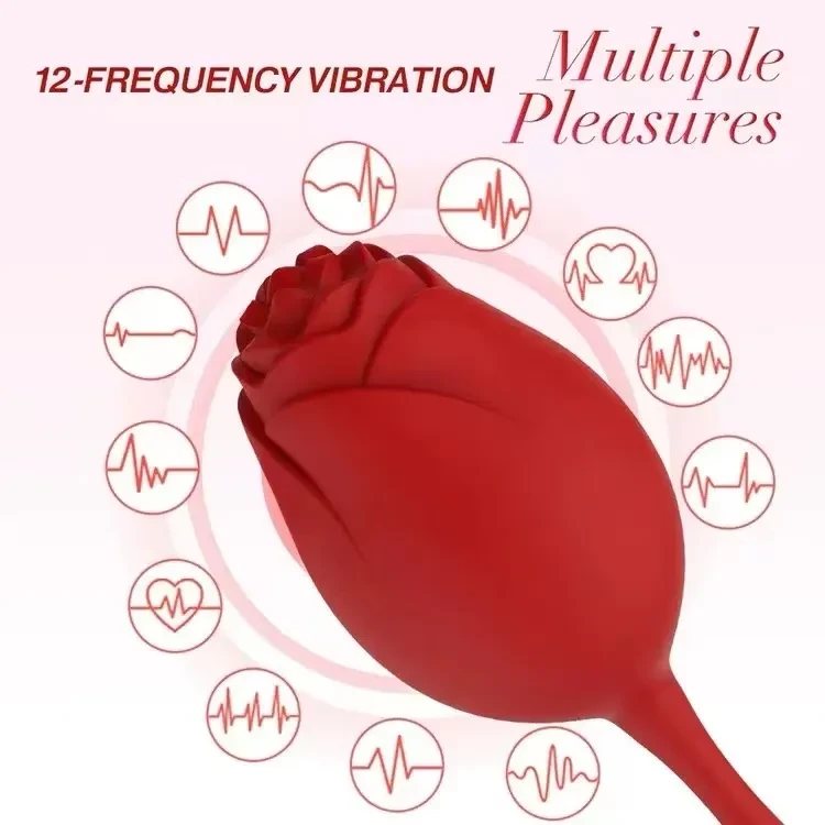 Vibrador Massageador Clitoriano Recarregável com Controle Remoto - 3