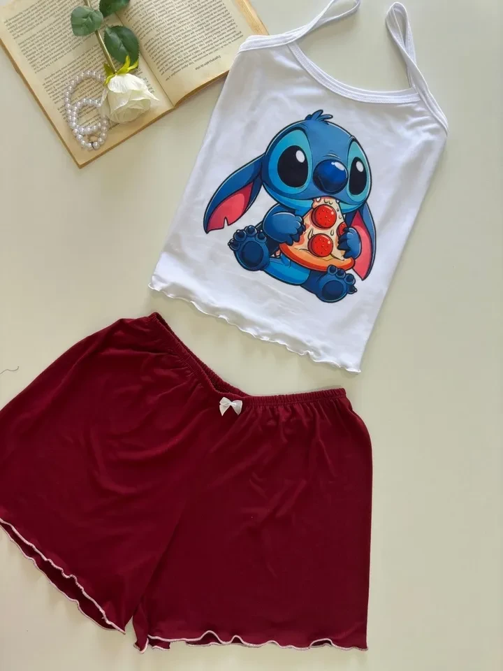 Pijaminha Stitch - 1