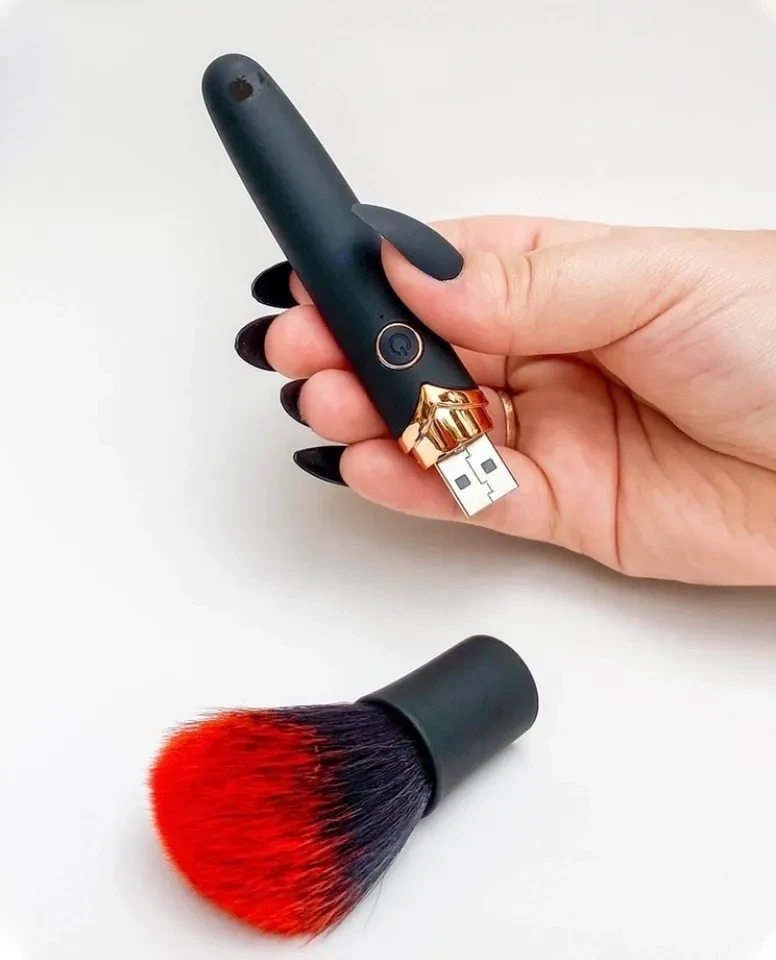 Vibrador em Formato de Pincel  - 1