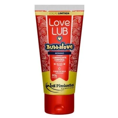 Lubrificante Bubbalove Morango